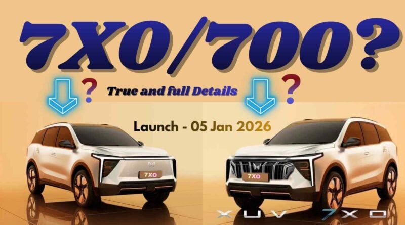 mahindra xuv 7xo new